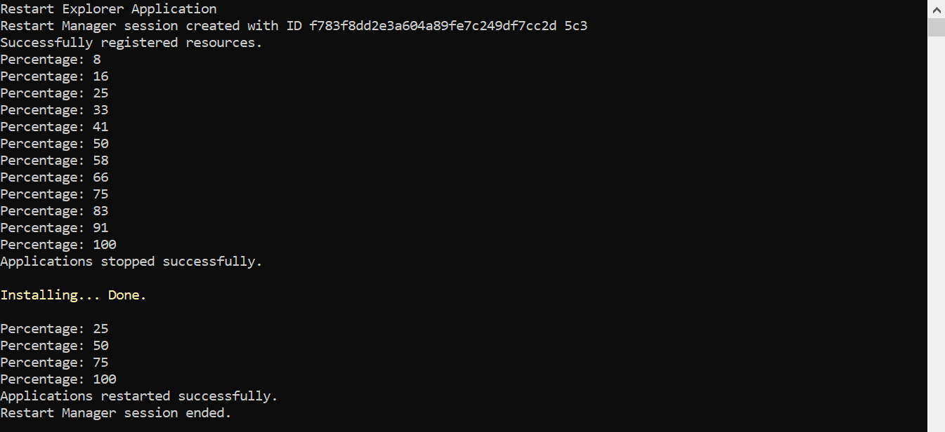 Restart Explorer Programmatically with C DevInDeep