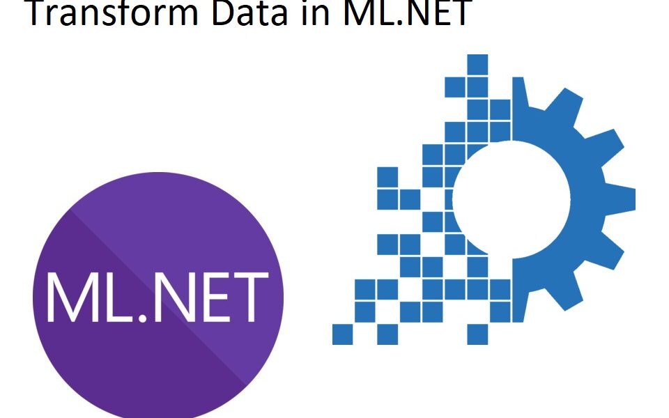 How to transform data in ML.NET using the API
