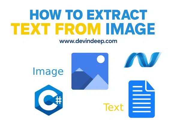 How to Extract Text from Image using C# and WPF