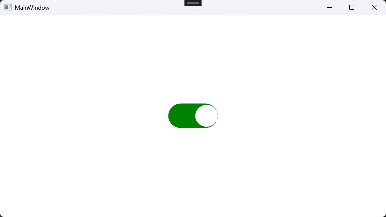 Toggle Button ON